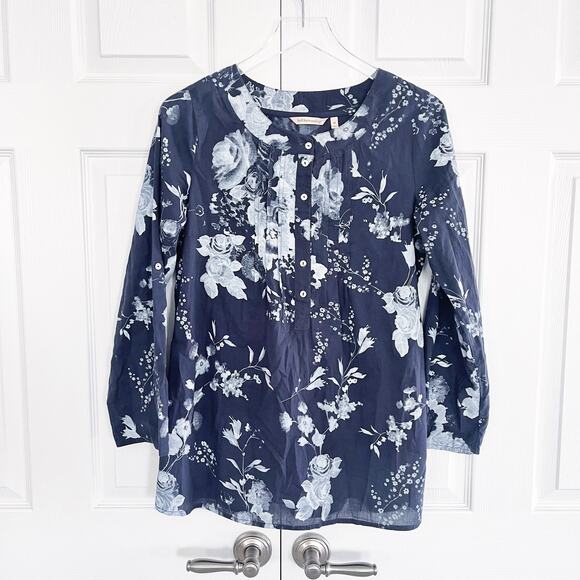 Soft Surroundings Tuberosa Tunic Top - Picture 1 of 7